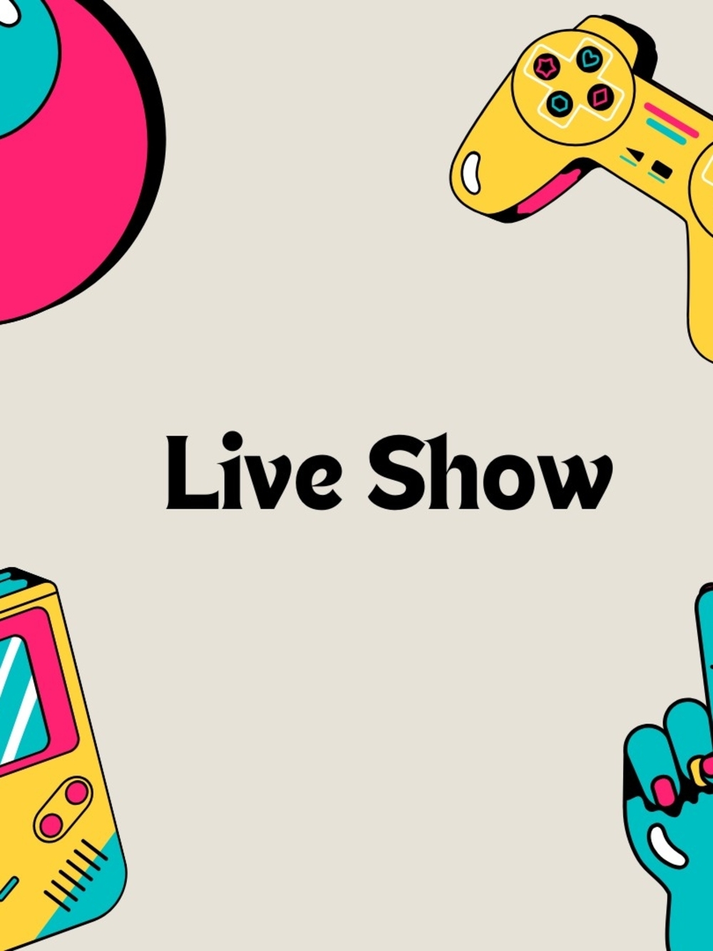 LIVE SHOW *VIDEO GAME AS SEEN ON SCREEN Pre-Owned* No Cancellations *